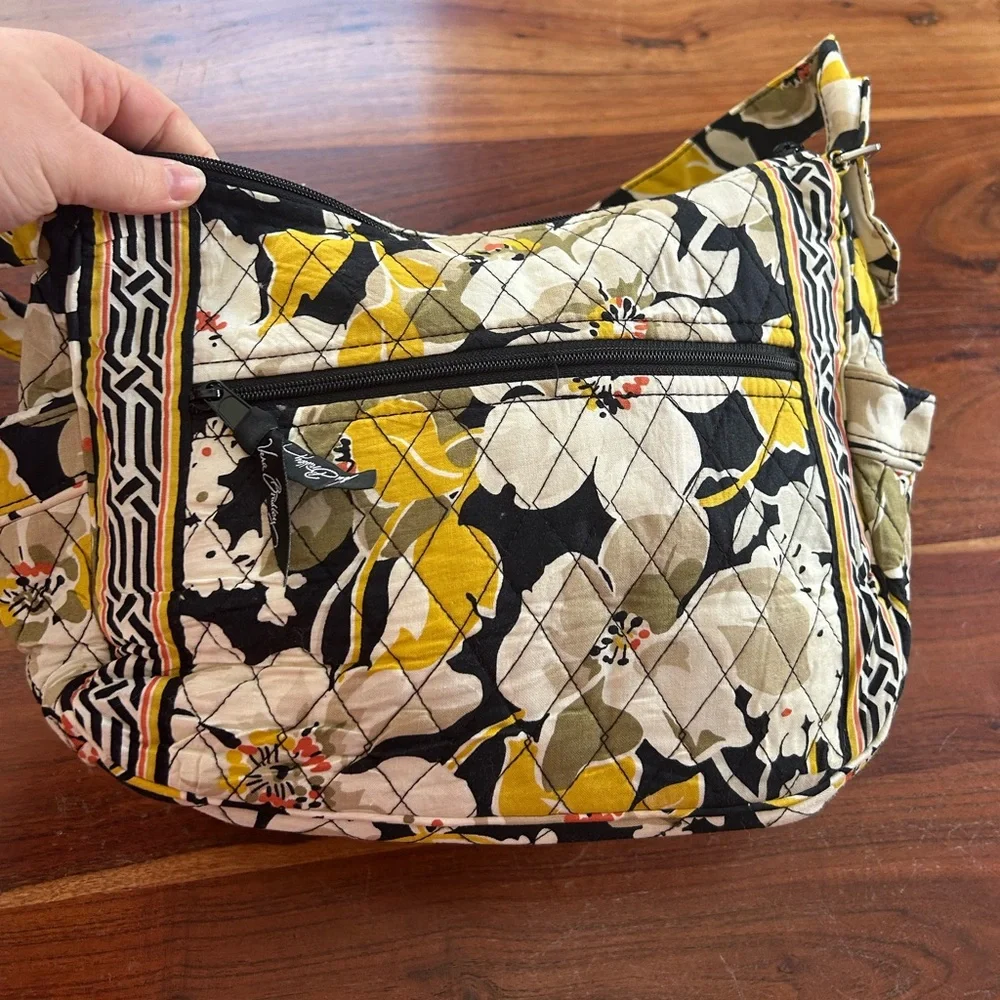 Vera Bradley cross body bag medium dogwood printed spring retired print - Picture 2 of 10